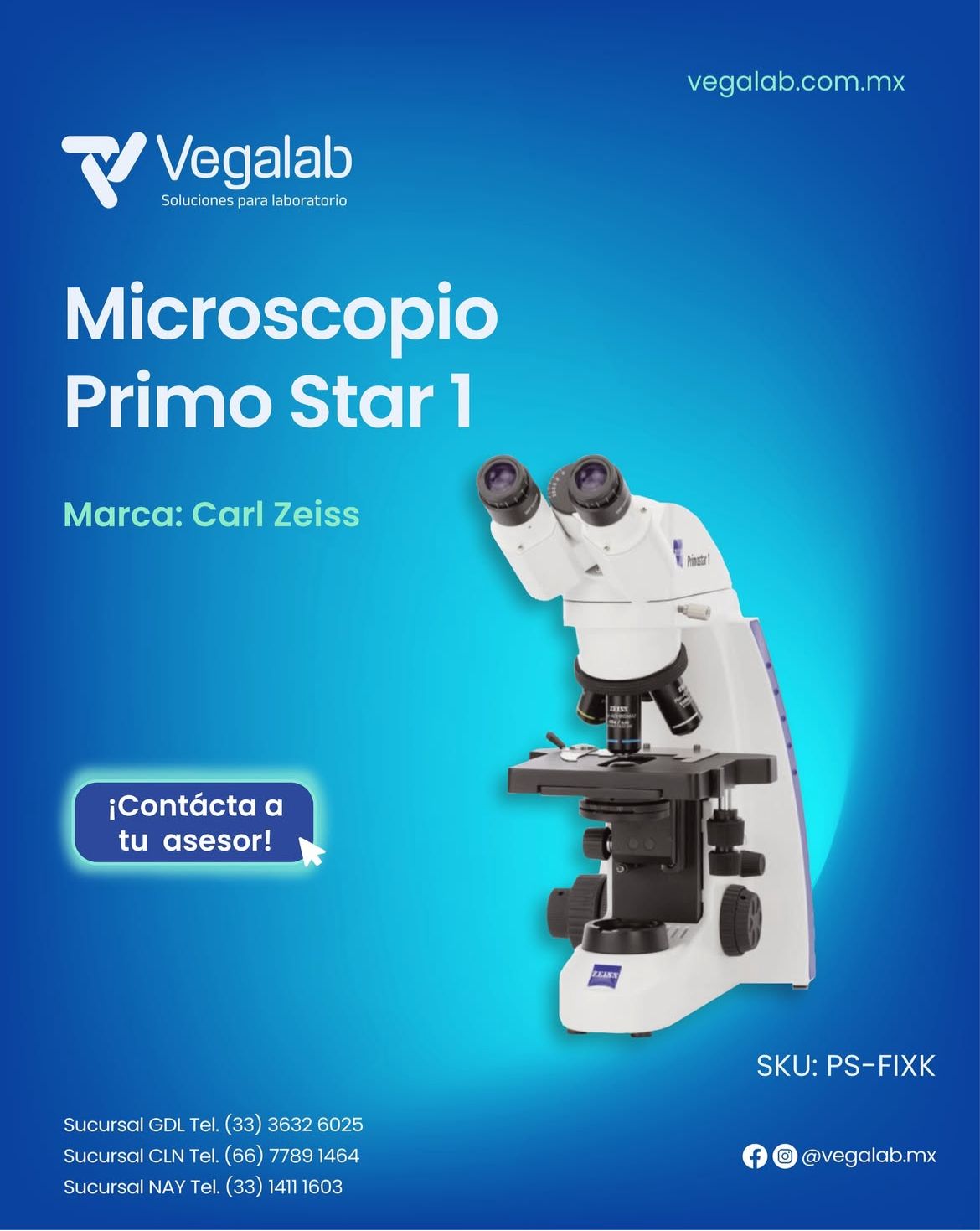 Microscopio Primo Star 1 Carl Zeiss Zeiss