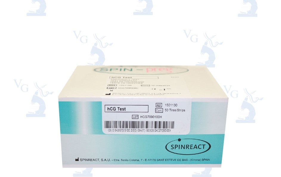 Tira HCG c 50 Prueba de Embarazo SPINREACT en OFERTA Vegalab