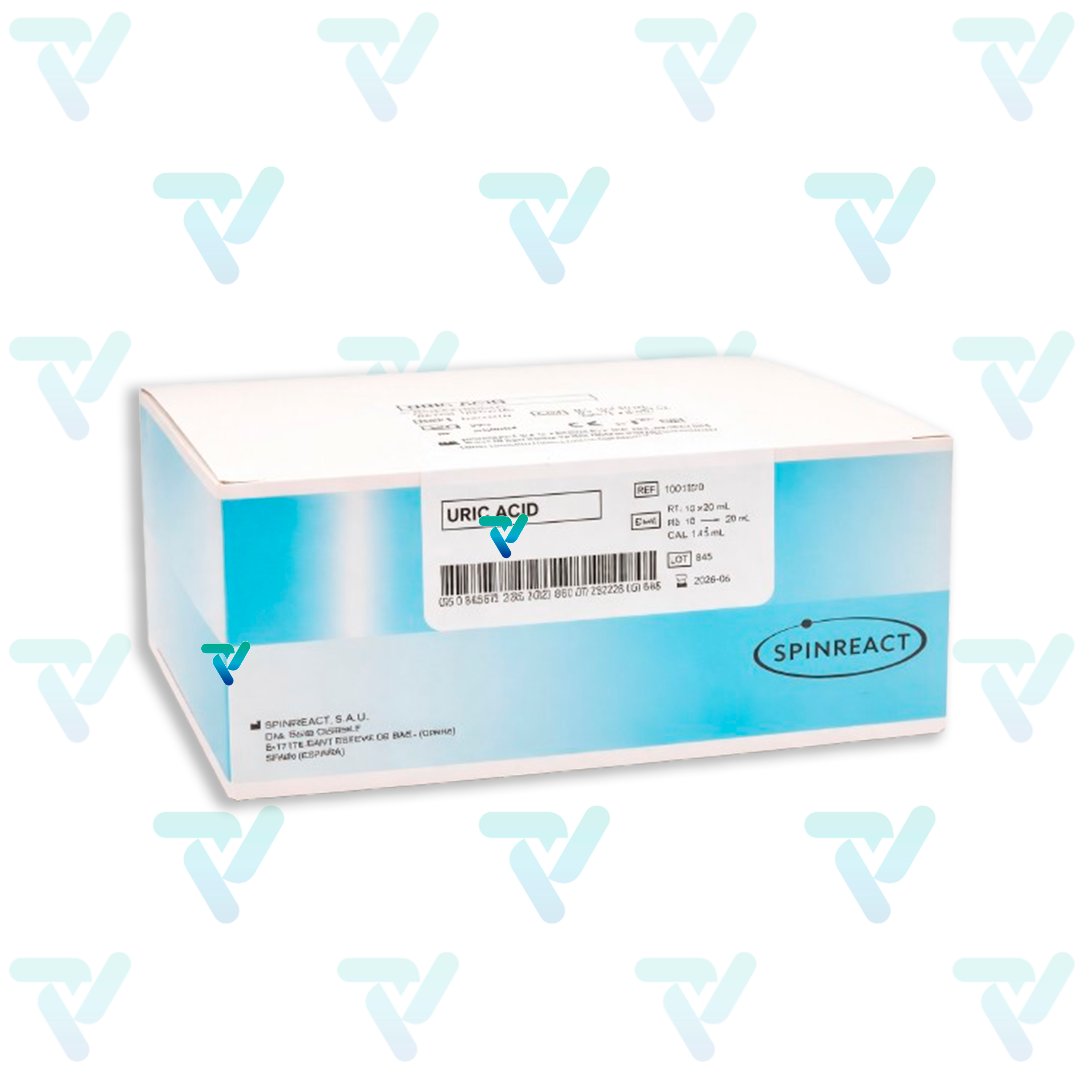 Ácido Úrico 10x20 ml  - Spinreact