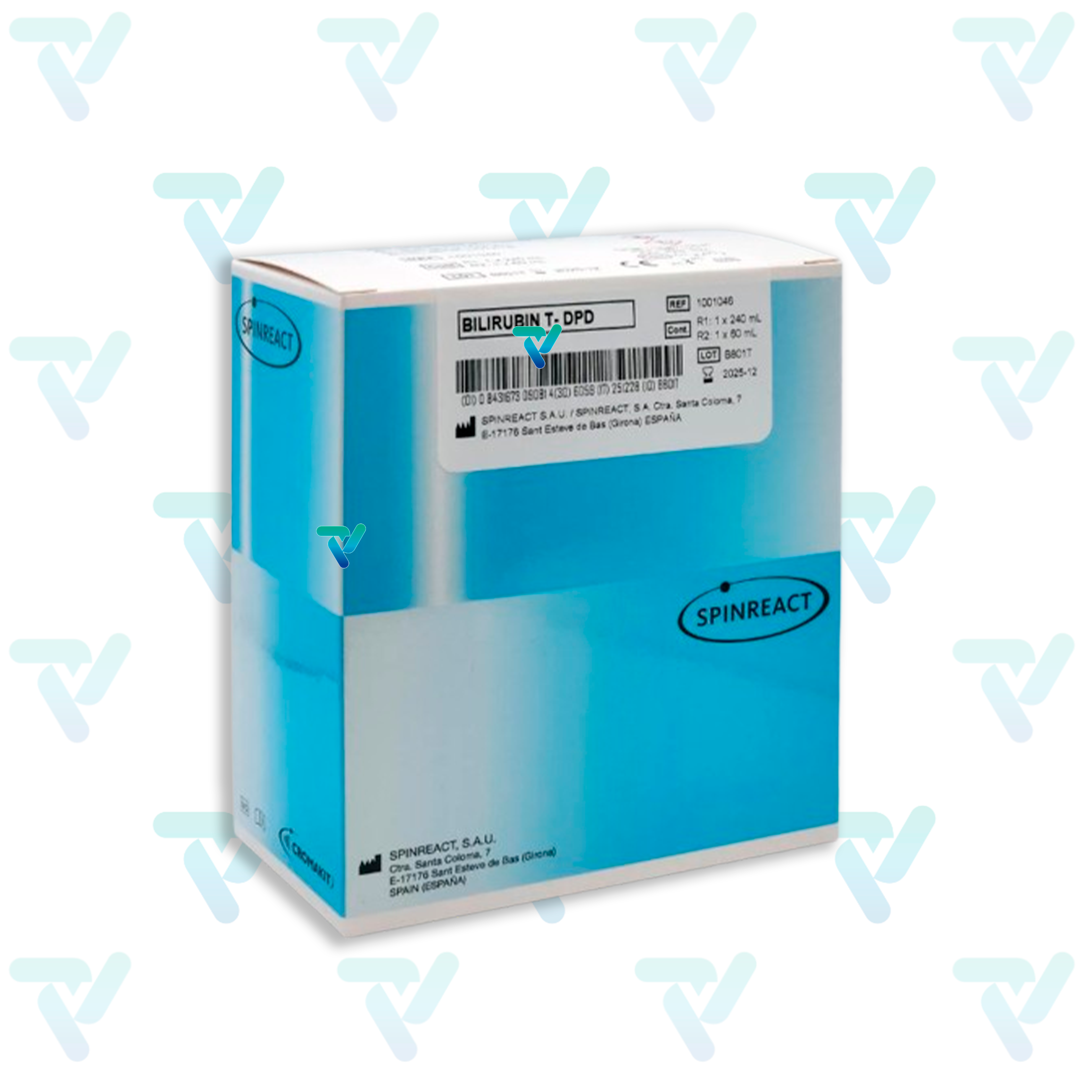 Bilirrubina Total DPD 1x240/1x60 ml - Spinreact