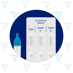 Clostridium Gdh+ Toxin A+ Toxin B c/20 Certest Certest