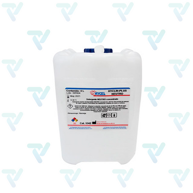 Detergente Hyclin Plus Neutro  4 Lts Hycel