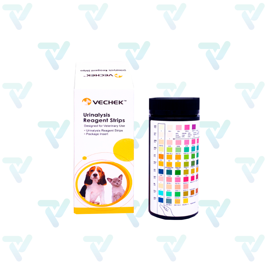 Tiras de Uroanálisis Vechek 11 parámetros c/100 Vecheck