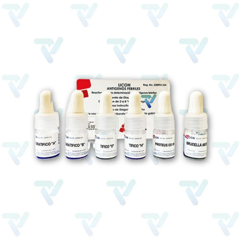 Antígenos Febriles sin Controles-  Licon Licon