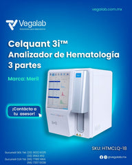 Analizador de Hematología 3 partes Mod. Merilyzer Celquant 3i™ - Meril Meril