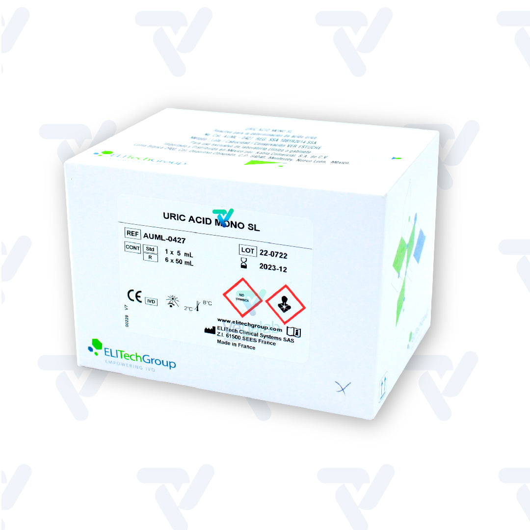 Acido Urico 6X50Ml Std Elitech Group