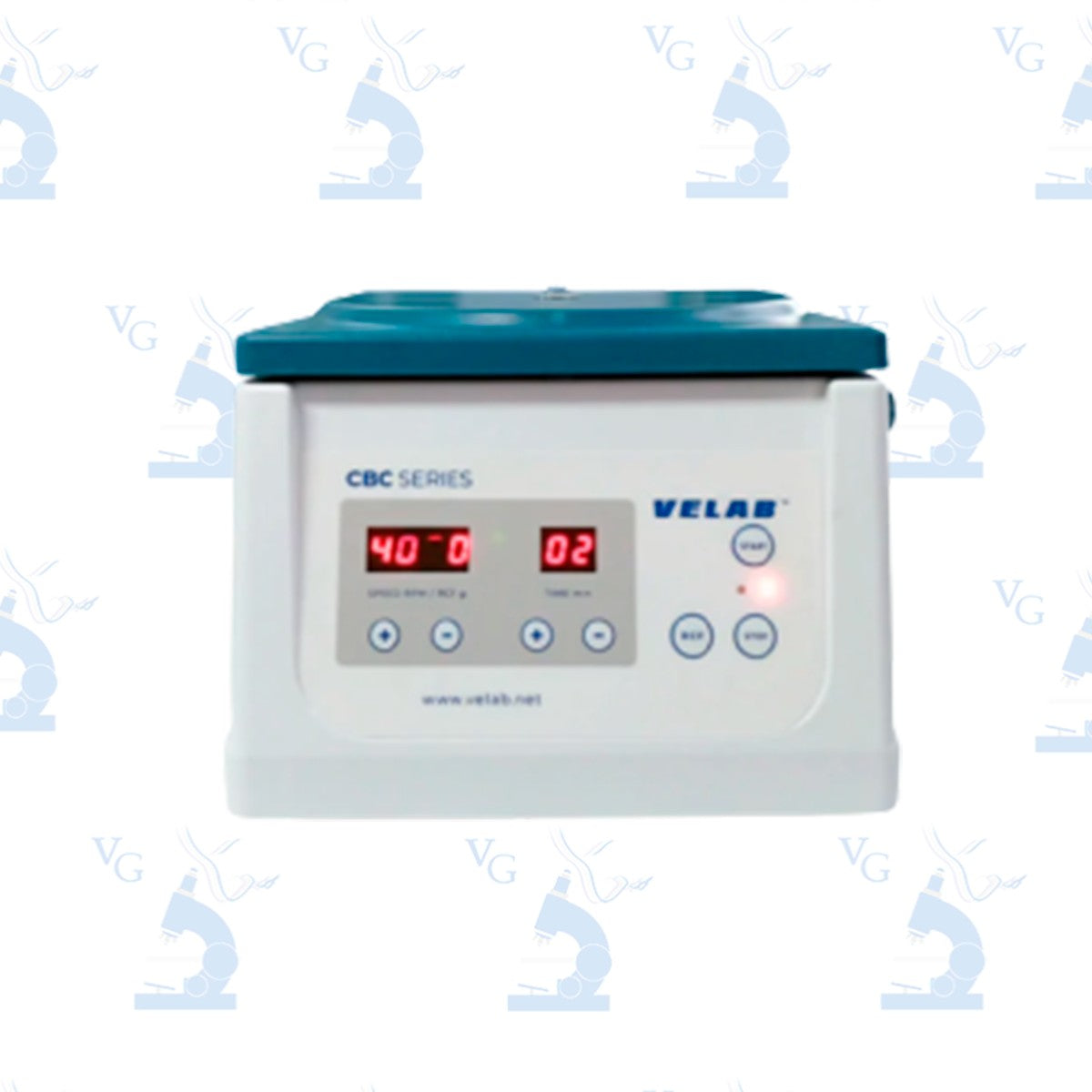 Centrífuga Digital de mesa para 8 tubos. Mod. VE-4000 - Velab Velab