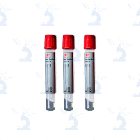 Tubo Rojo 6ml 13x100mm c/100 Golden Vac, GOLDEN VAC