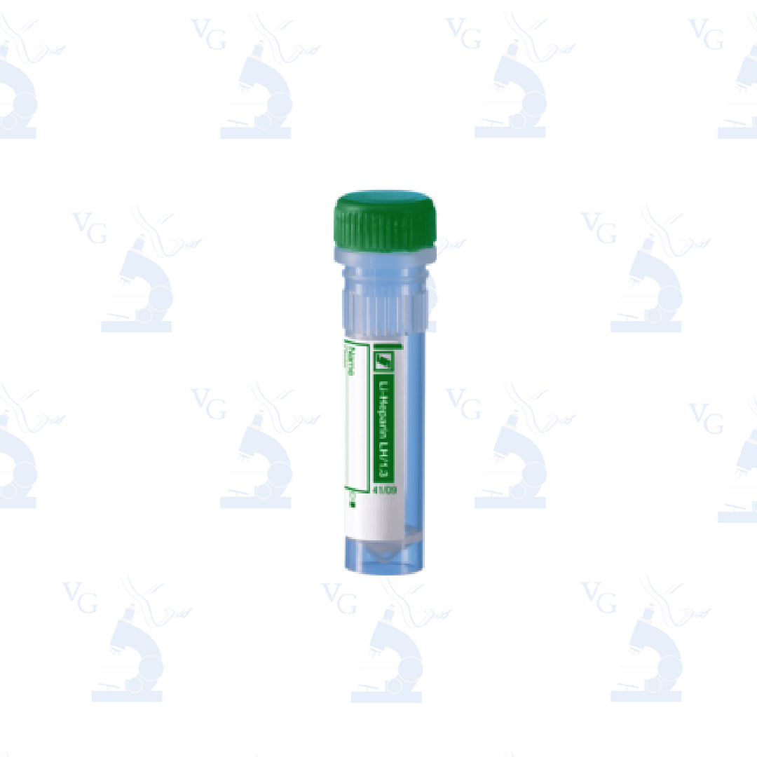 Microtubo preparado muestra de 1.3ml Heparina Litio, TR Sarstedt