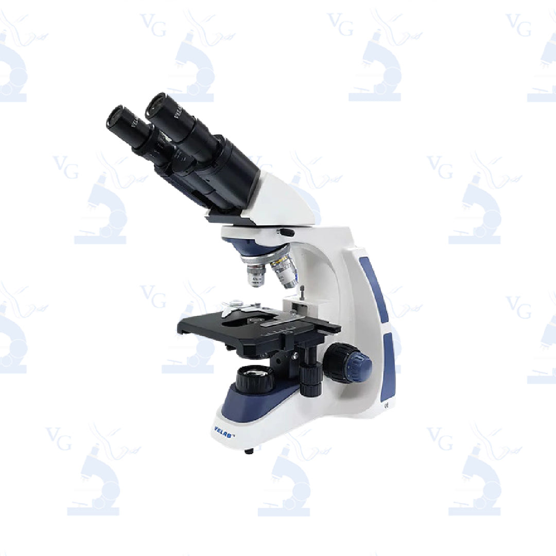 Microscopio binocular biológico. Modelo VE-B1 Velab
