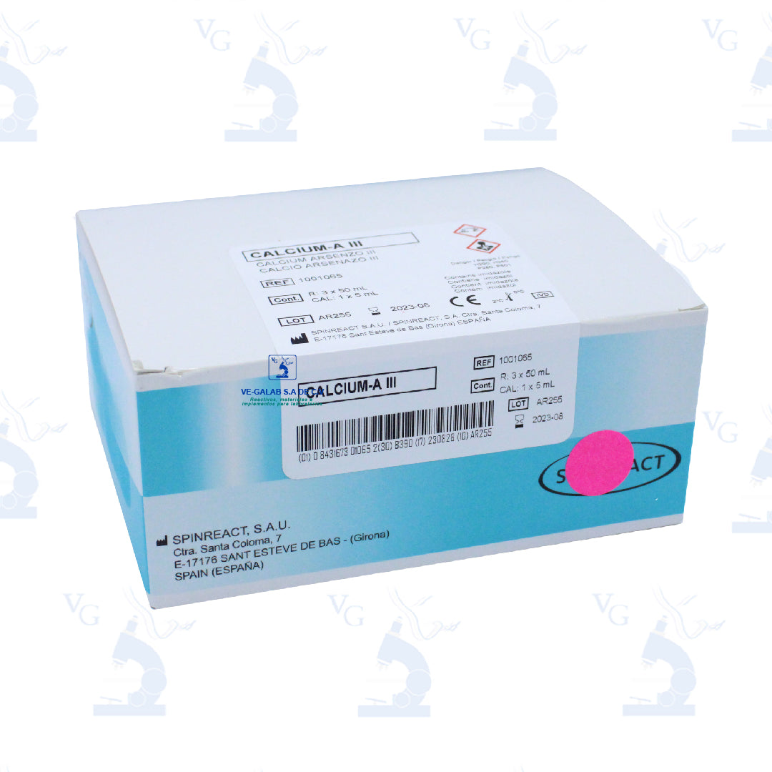 ️ CALCIO ARSENAZO III 3X50 ML | Spinreact | en OFERTA! – Vegalab
