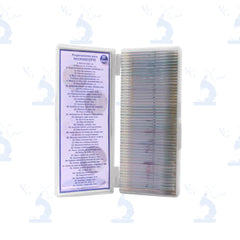 Estuche con 50 preparaciones biológicas. Modelo VE-S50 Velab